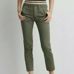 American Eagle Vintage Hi-Rise Green Pants